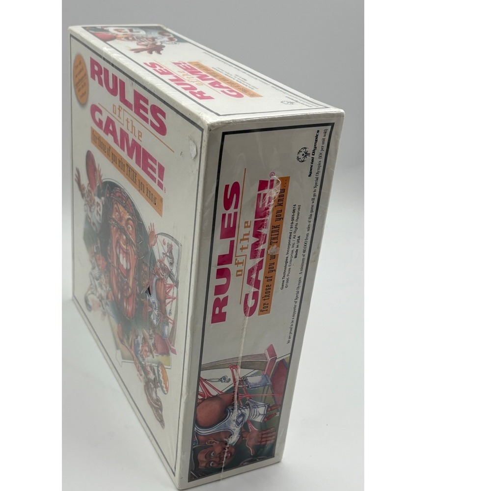 Vintage 1995 Rules of the Game Board Game SEALED‎ by Game Technologies - Picture 4 of 4